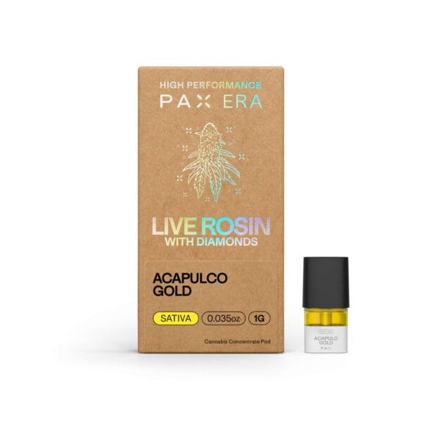 Acapulco Gold (1.0g Live Rosin w/ Diamonds PAX Pod)