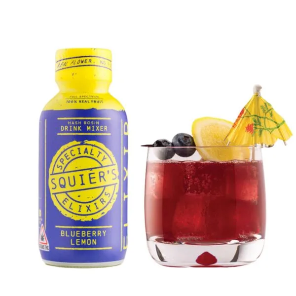 Blueberry Lemon Hash Rosin Elixir (500mg)
