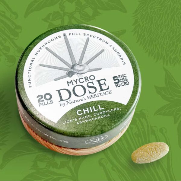 Chill MycroDose Pills 1:1:2 THC:CBG:CBD