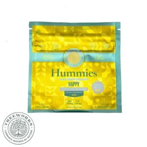 Sour Tropical Passionfruit *Happy* Hash Rosin Gummies w/ CBG