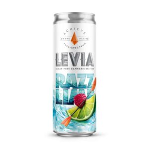 Raspberry Lime Seltzer *Achieve - Sativa* | Levia - 4 pk
