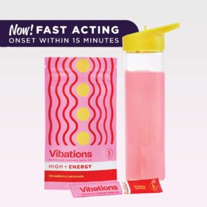 Strawberry Lemonade Drink Mix Packets | Vibations