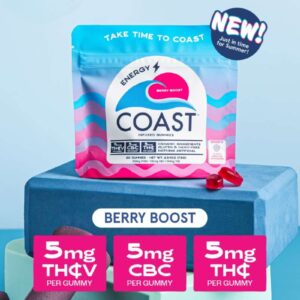 Berry Boost Gummies 1:1:1 (THC:CBC:THCV) | COAST - ea