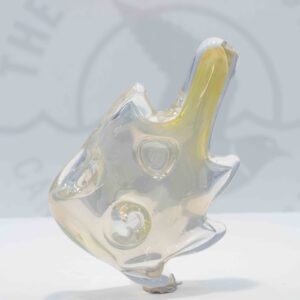 Iron Lung Glass Fish Pipe - 1 each