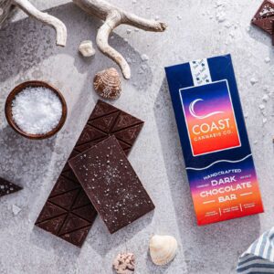 Dark Chocolate Sea Salt Bar | COAST