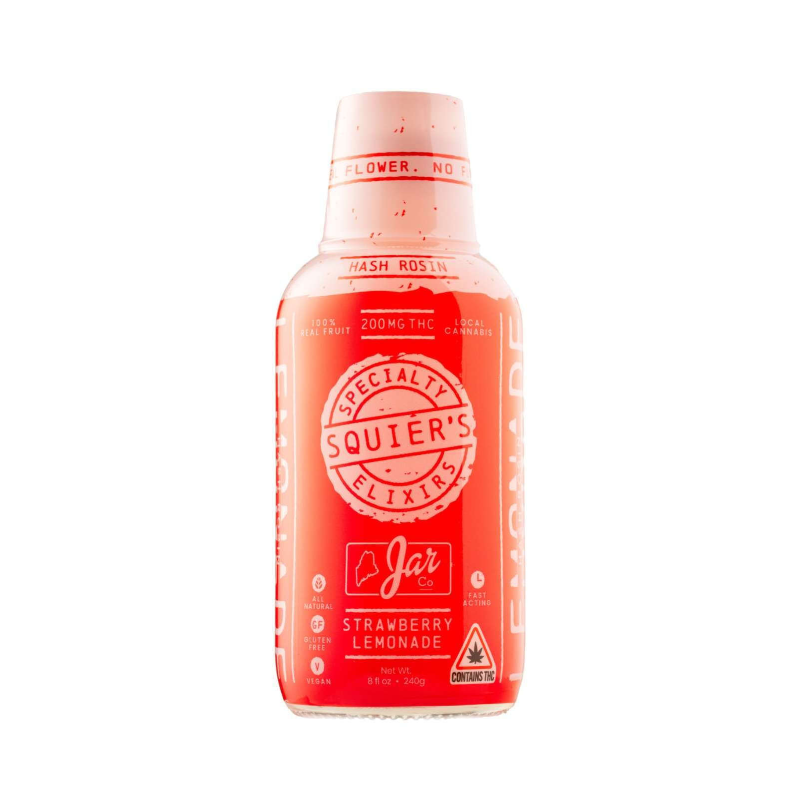 Strawberry Lemonade Hash Rosin Elixir (200mg) | Squier's Elixirs