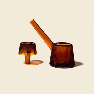 Deco Bubbler - Amber | NWTN Home