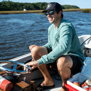 Long-Sleeve Pocket Tee (Green) - XL - 1 each