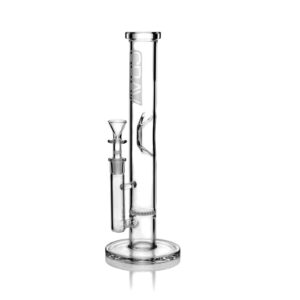 Medium Straight Bong w/ Disc Base | GRAV