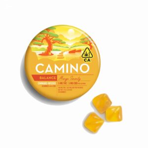 Mango Serenity "Balance" Gummies 1:1 THC:CBD | Camino - ea