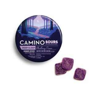 Sour Blackberry "Deep Sleep" Gummies 1:1:1 THC:CBD:CBN | Camino