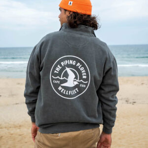 Quarter-zip Sweatshirt (Dark Grey) - 2XL - 1 each