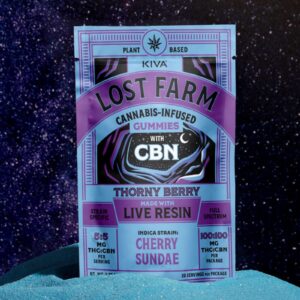 Thorny Berry X Cherry Sundae + CBN Live Resin Gummies | Lost Farm
