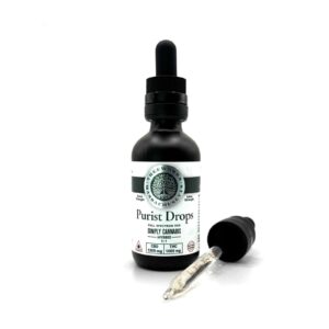 Purist Drops Extra Strength 1:1 THC:CBD (50mL) RSO Tincture | Treeworks - 1 each