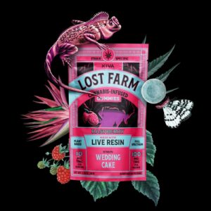 Raspberry X Wedding Cake Live Resin Gummies | Lost Farm - 1 each