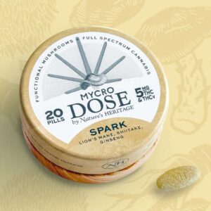 Spark MycroDose Pills 1:1 THC:THCV | Nature's Heritage