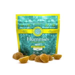 Tropical Passionfruit *Happy* Hash Rosin Gummies w/ CBG & CBD | Hummies - ea
