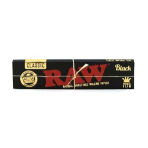 RAW Classic Black Rolling Papers - King Size