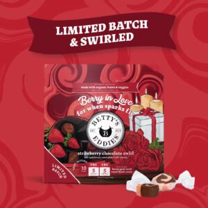 Berry In Love - Strawberry Chocolate Swirl Fruit Chews (1:1 THC:CBG) | Betty's Eddies