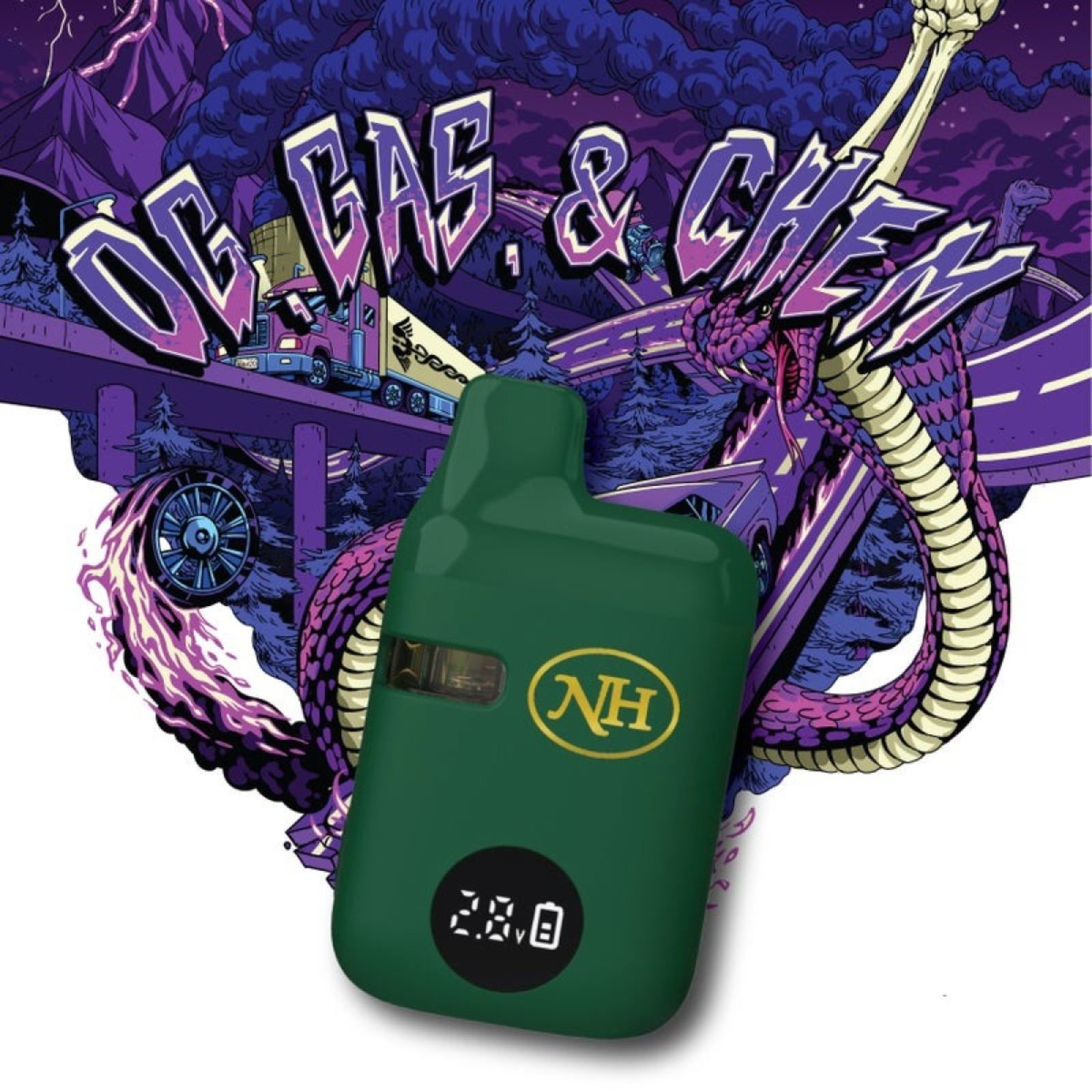 Government Oasis (1.0g Live Resin Disposable Vape) | Nature's Heritage