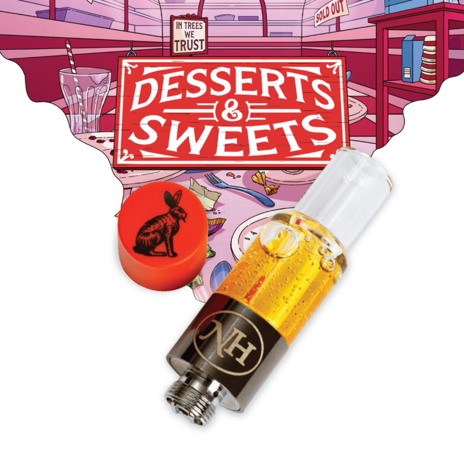 Strawberry Jelly (1.0g Live Resin Vape Cartridge) | Nature's Heritage