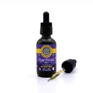 Indica Epic Drops 1:1 THC:CBD (6000mg RSO Tincture) | Treeworks
