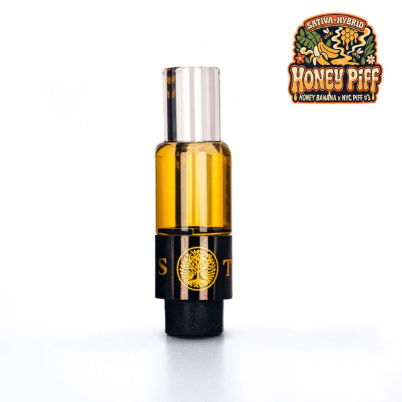 Honey Piff (0.5g Live Rosin Vape Cartridge) | Treeworks
